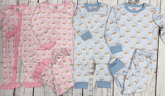 RTS Santa Sibling Pajamas