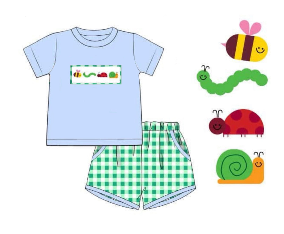 PO95 Backyard Explorers Boy Short Set