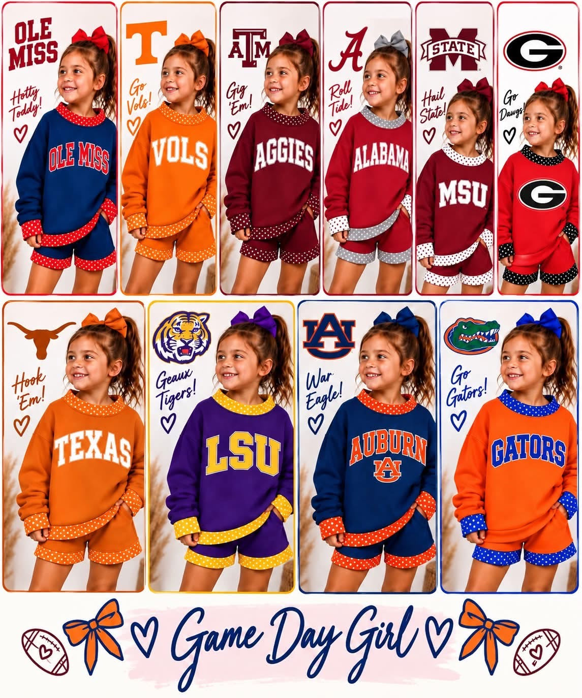 Pre-Order Team Mock Neck Sets