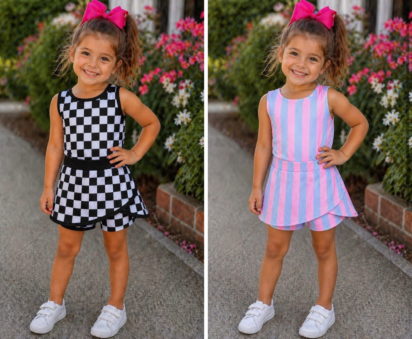 Pre-Order Pretty in Checkered/ Stripes