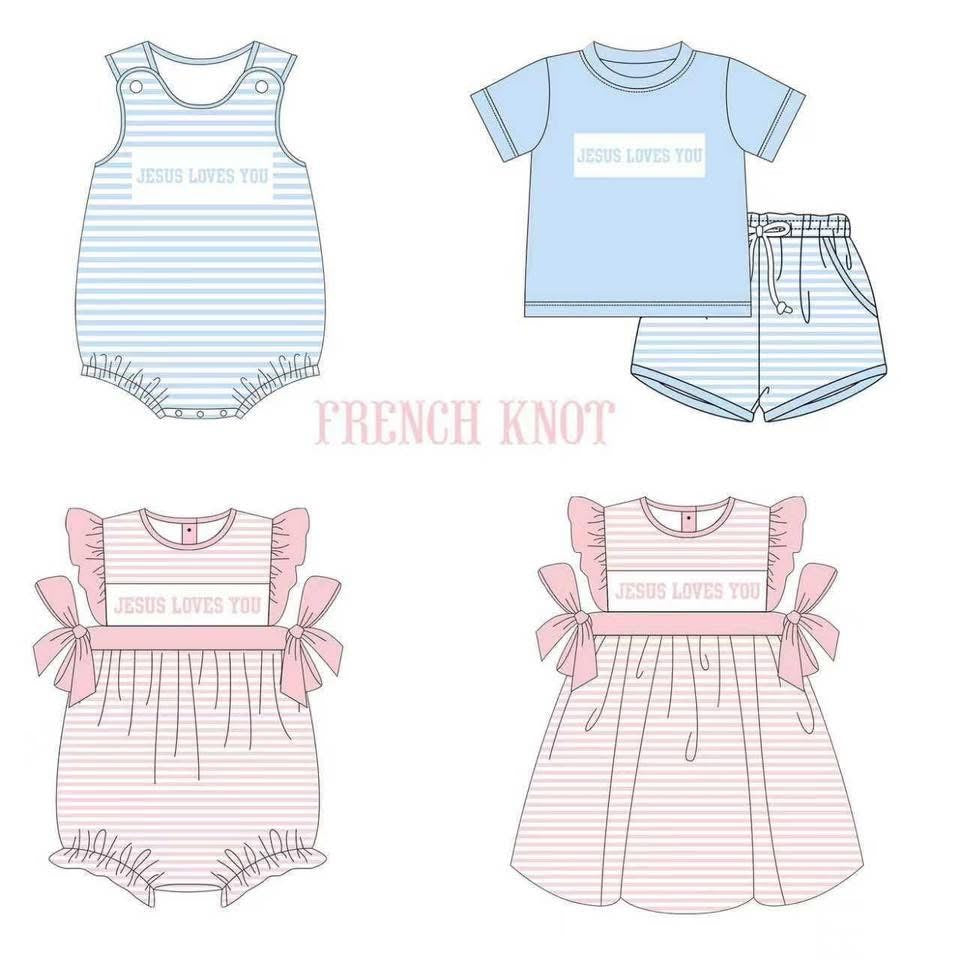Pre-Order Jesus Loves Me French Knot Collection