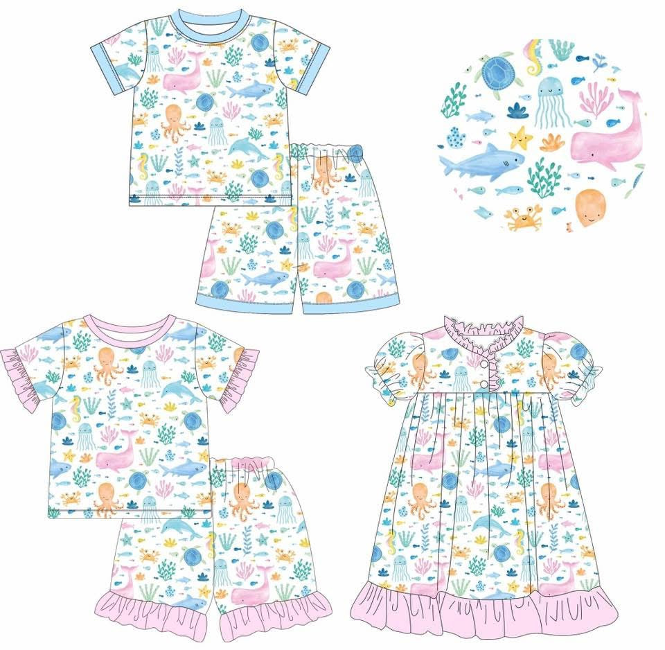 Pre-Order Under The Sea Pajamas