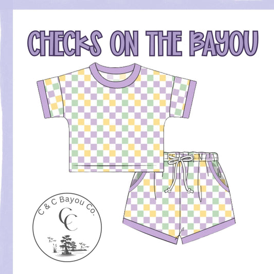 Preorder 01: Checks On The River Youth Lounge Set