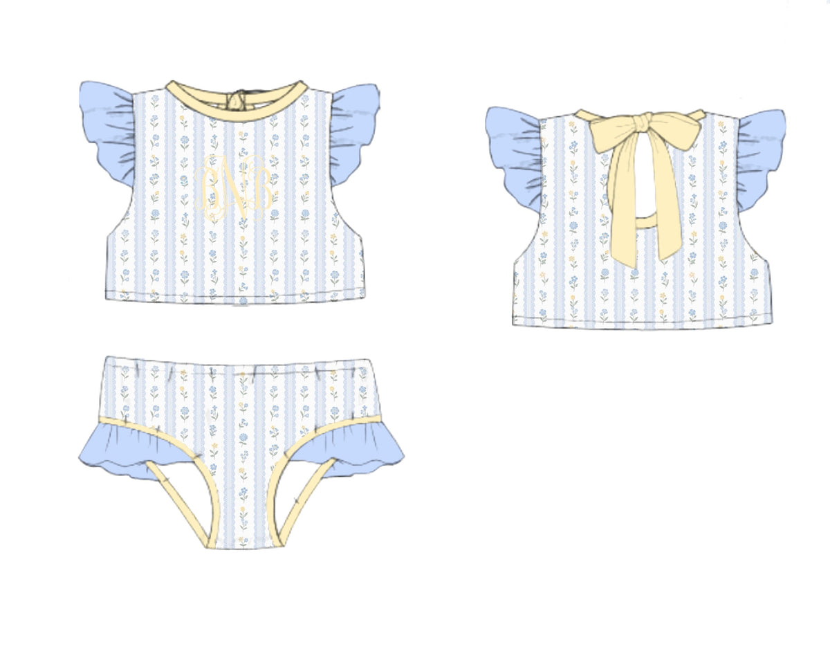 PO95 Butter & Blues Swim Girl 2pc.