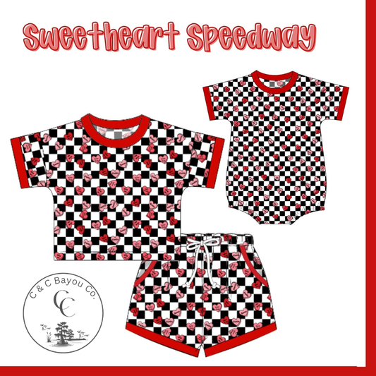 Pre-order 01: Sweetheart Speedway Adult Lounge Set
