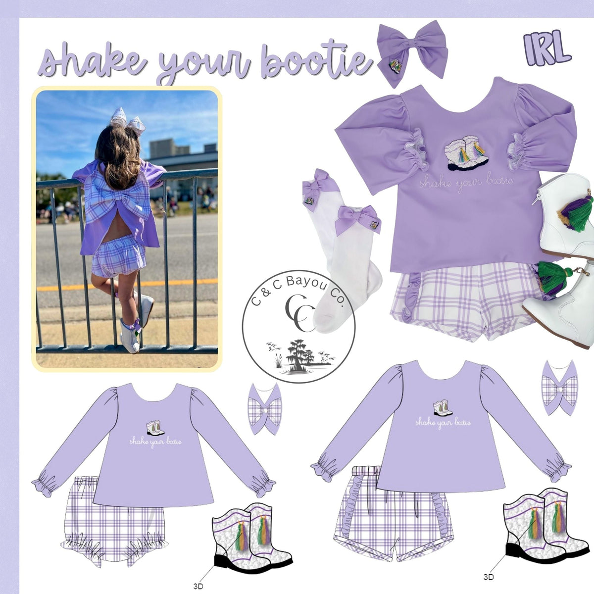 Preorder 01: Shake Your Bootie Bloomer Set