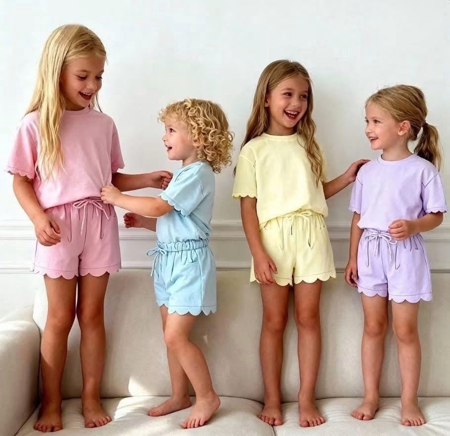 RTS Pastel Scalloped Set