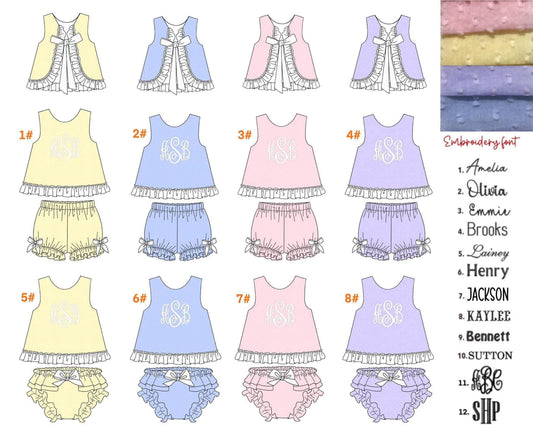 Pre-Order Pastel Swiss Dot