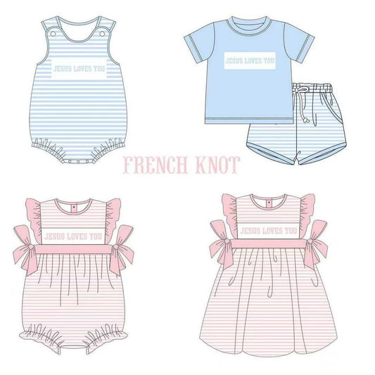 Pre-Order Jesus Loves Me French Knot Collection