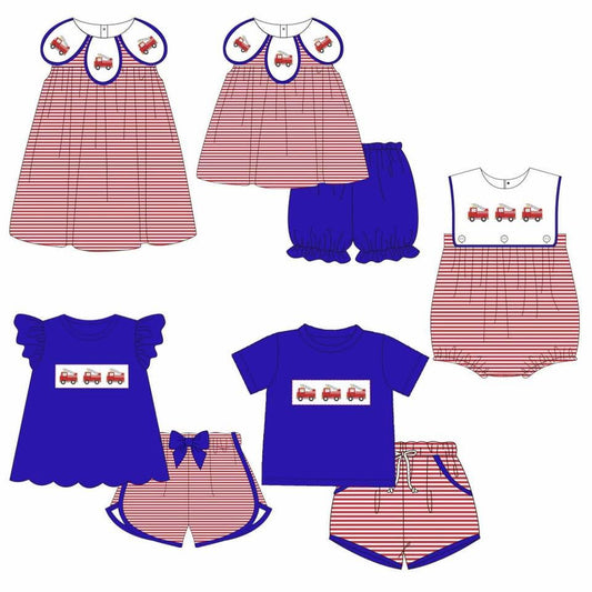 Pre-Order Firetruck Trio Sibling