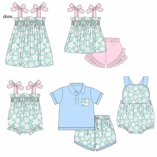 Pre-Order Green SeaShells