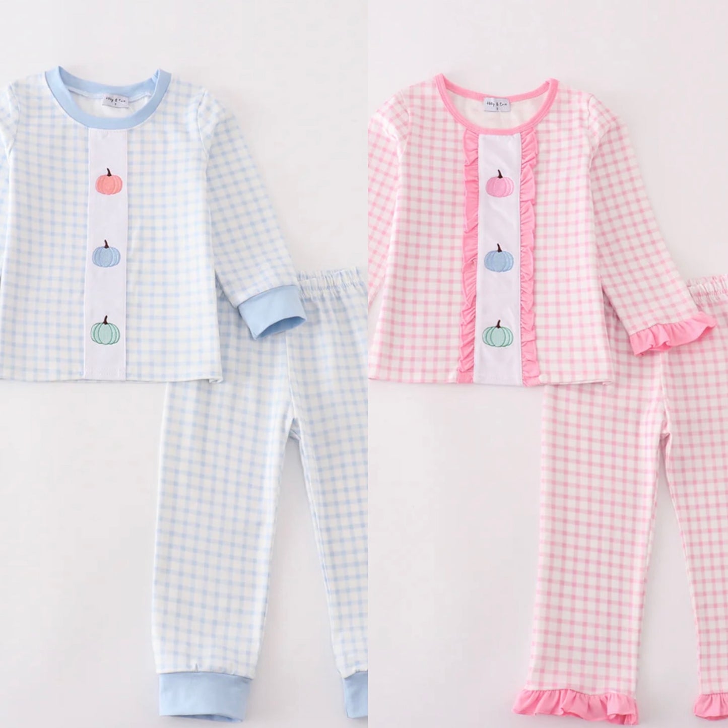 RTS Pastel Color Pumpkin Pajamas