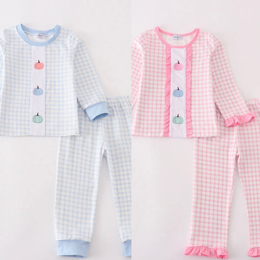 RTS Pastel Color Pumpkin Pajamas